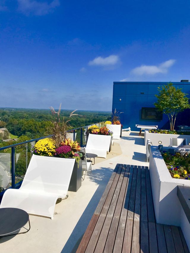 Rooftop lounge 