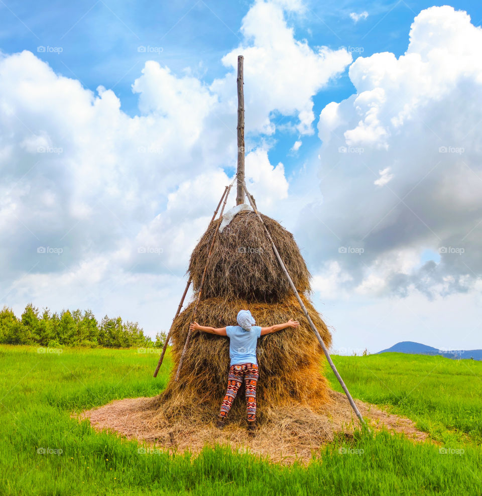 Hiking rural areas in my country