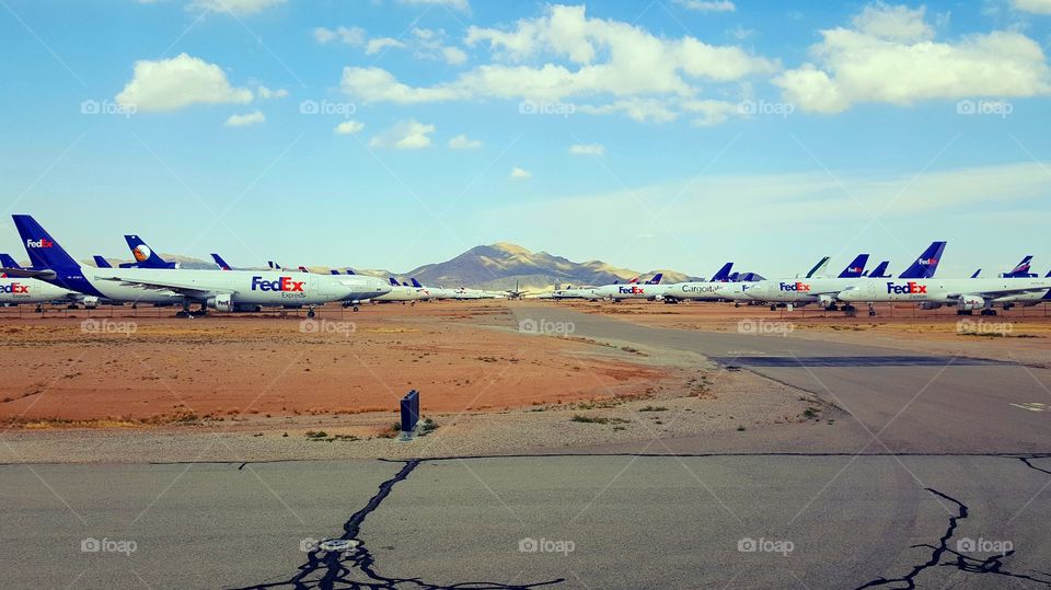 fedex airplane graveyard