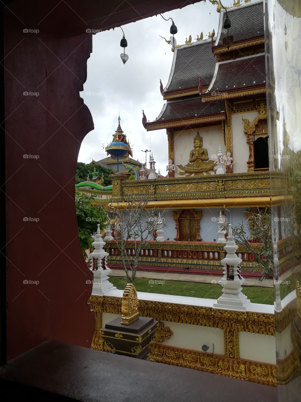 A corner in sangkaew temple