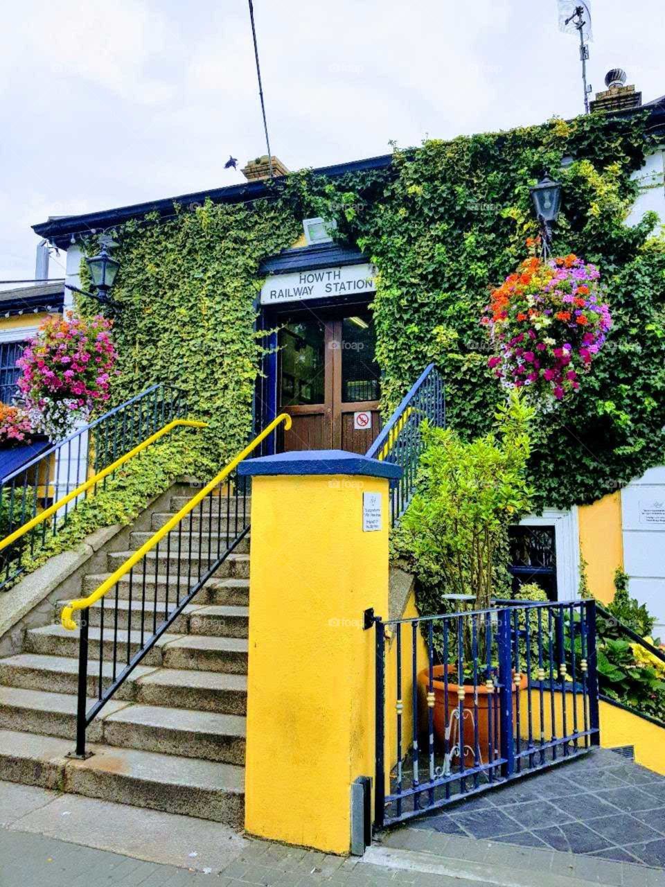 estação de trem, railway, howth