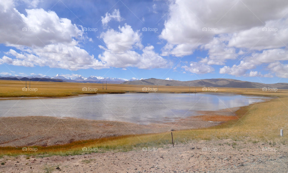 Tibetan landscape 