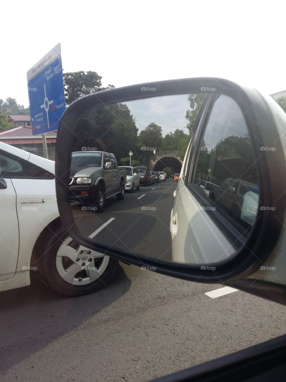 mirror car view