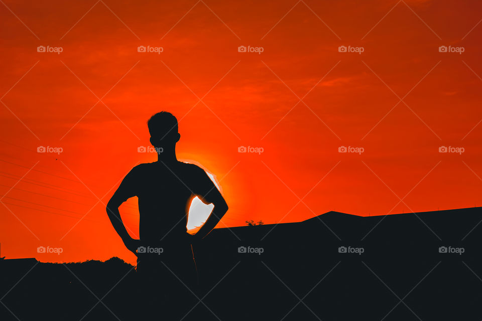 Golden hour and sunset