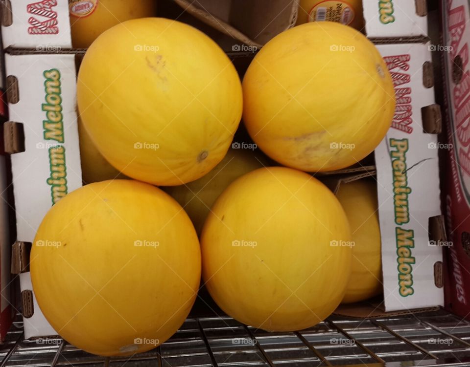 Yellow melons