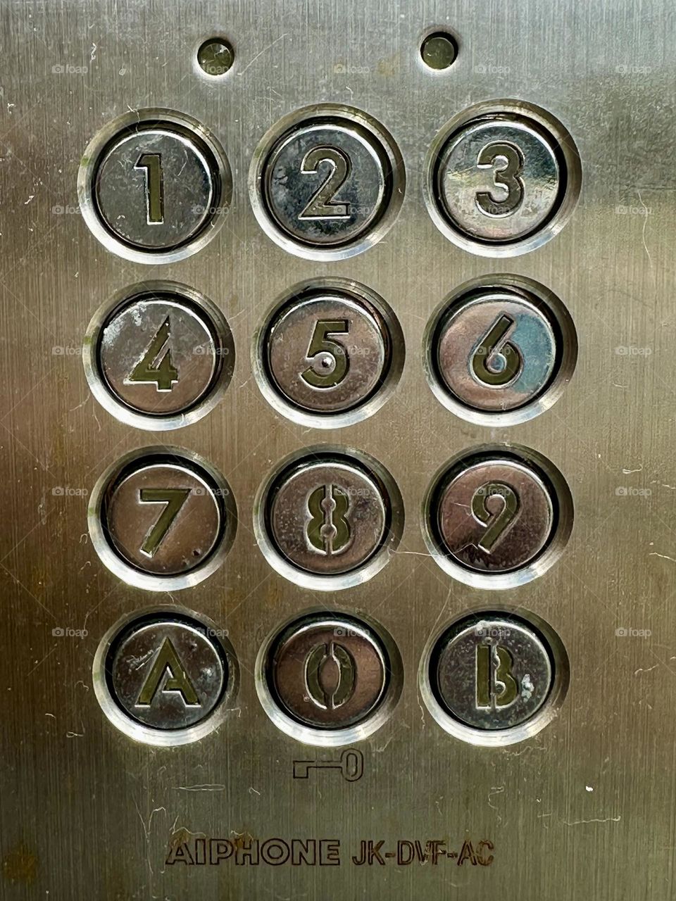 Residential Access Control Keypad on beach front home