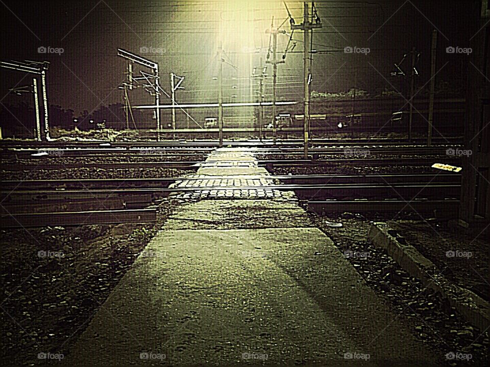 path on track