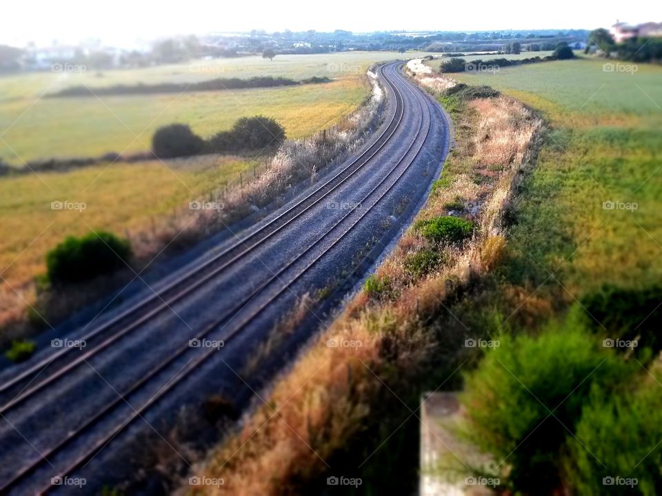 the railway