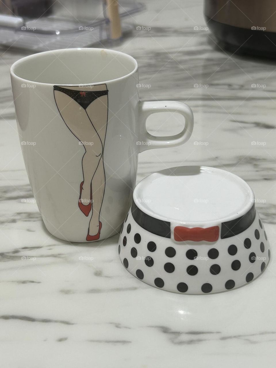 The sexy mug cup with cup cover 
