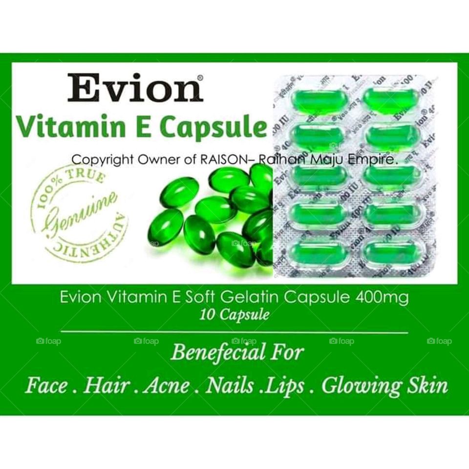 Evion skin care capsule