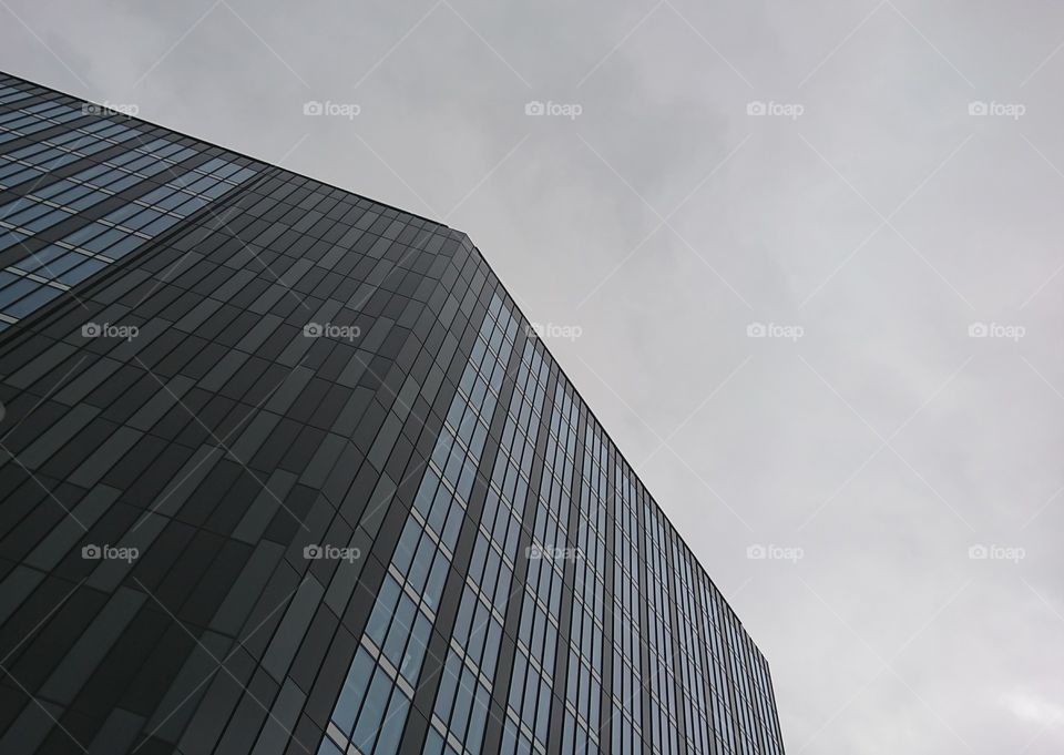 Dark and light building