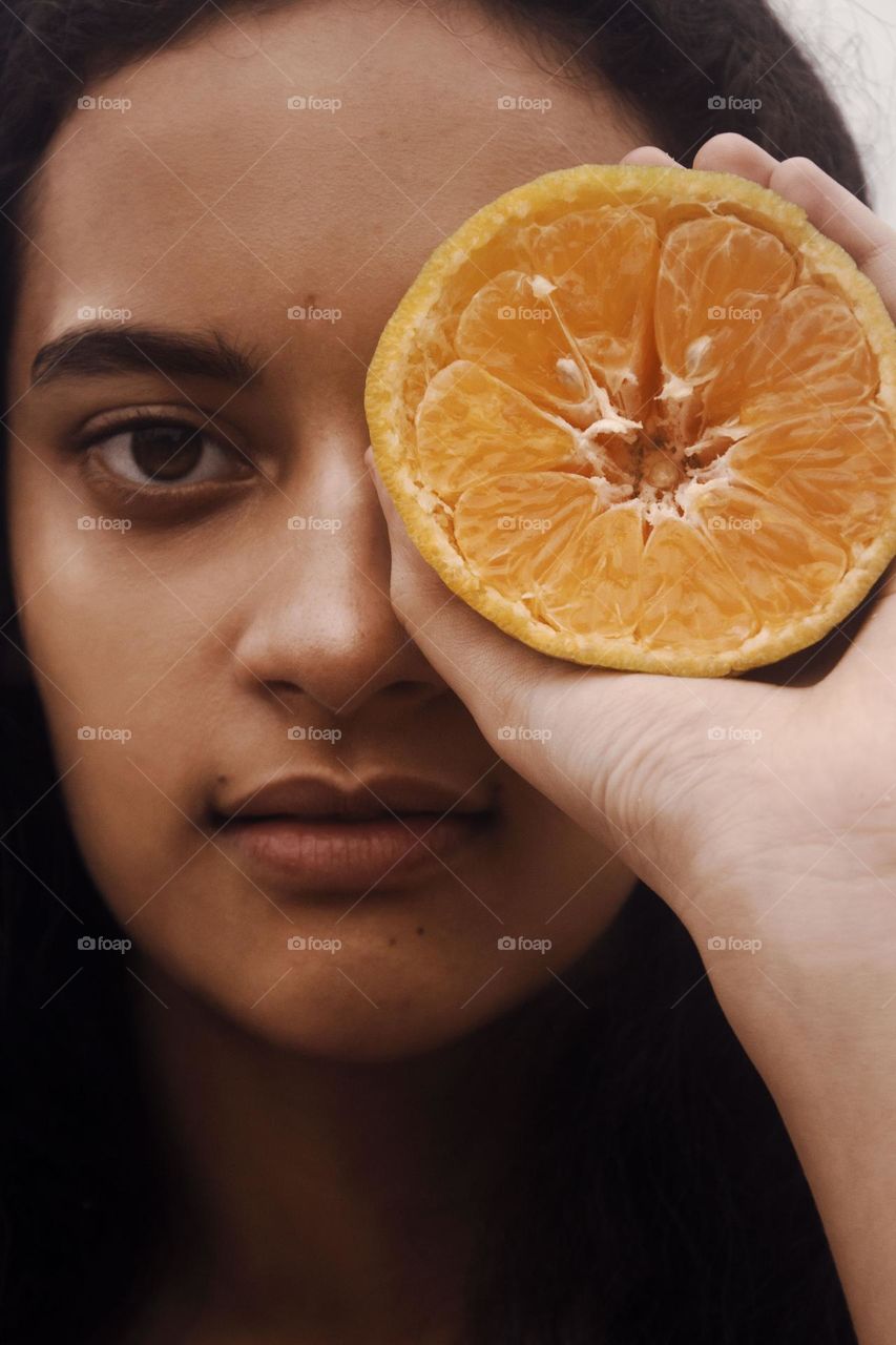 Orange Is The New Prop.
beautiful pop of color in the frame from the orange.