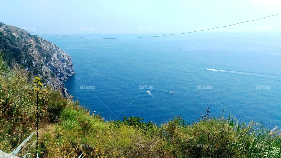 Scannella Bay on the Italian island of Ischia