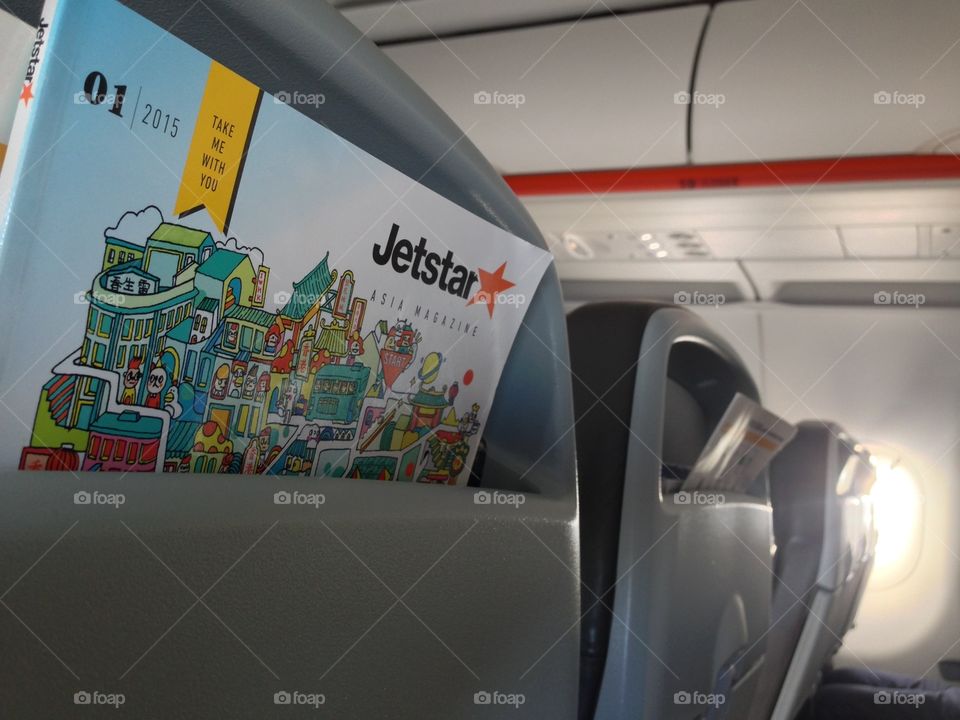 up in the air : Jetstar