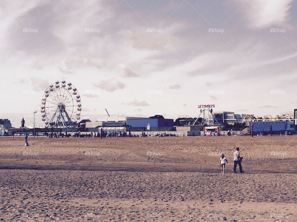 Skeggness 2015 uk seaside.