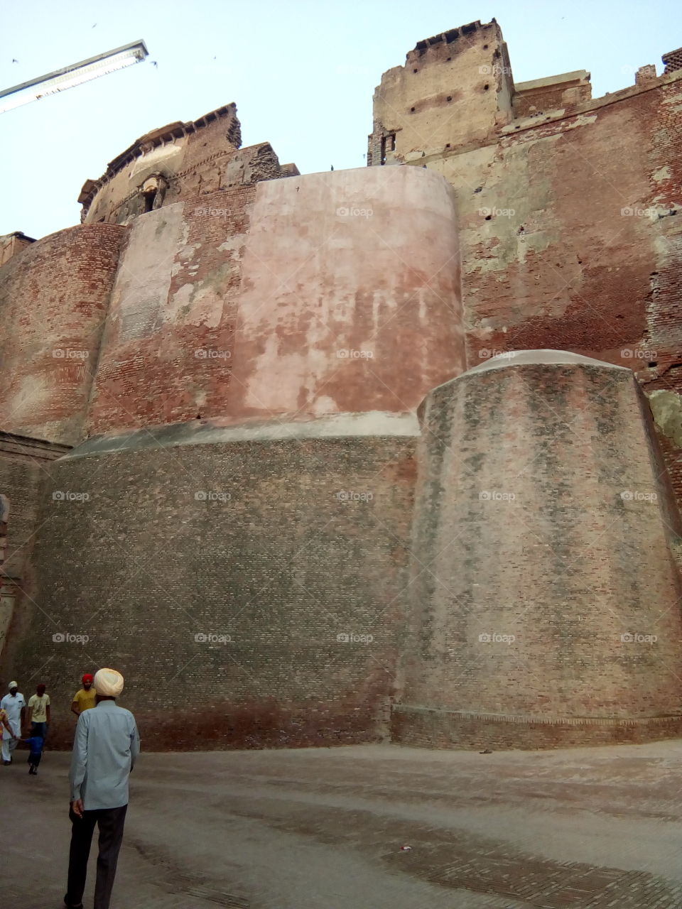inner part of the ancient fort ( Qila Mubarak ) Bathinda city.