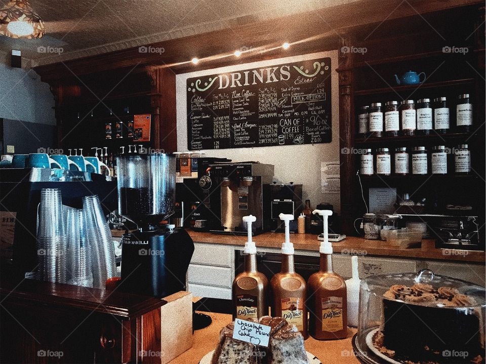 hidden coffee shop; new oxford, pa