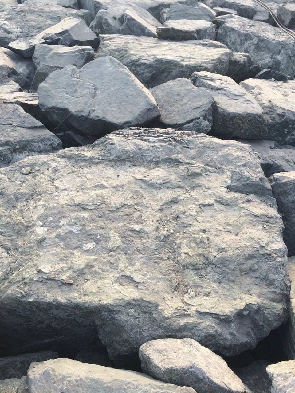 Close up of rocks