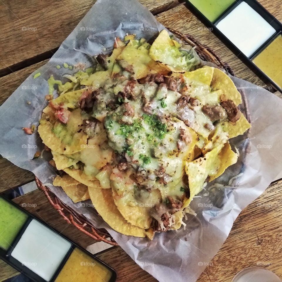 naughty nachos