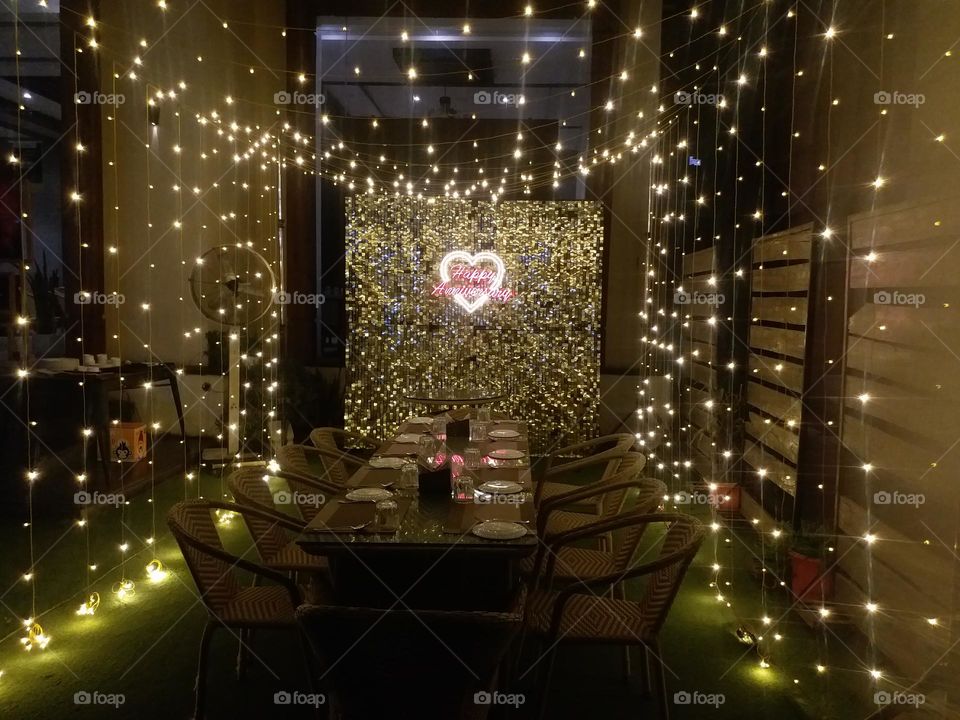 anniversary,lights,decorating lights