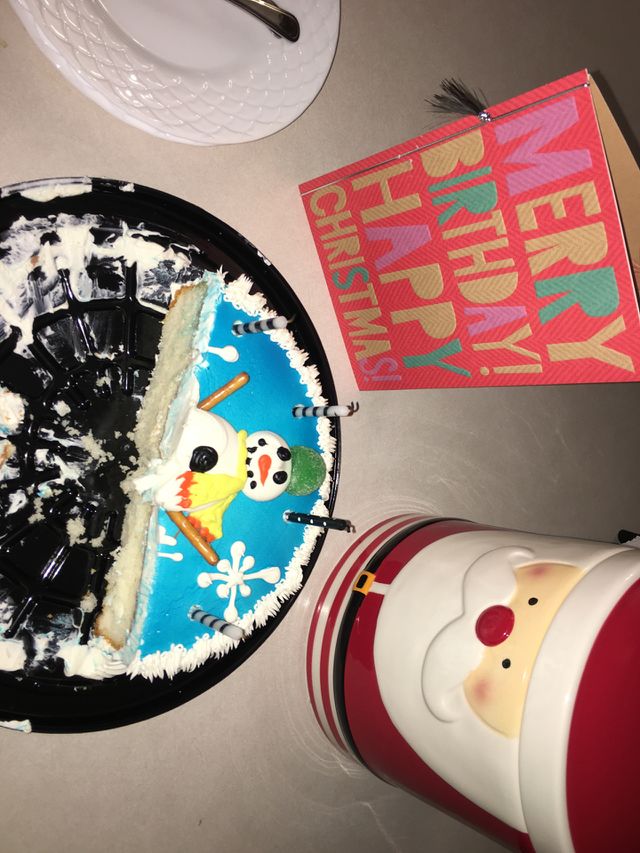 Christmas birthday