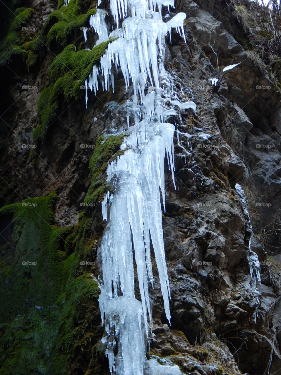 Cascata ghiacciata