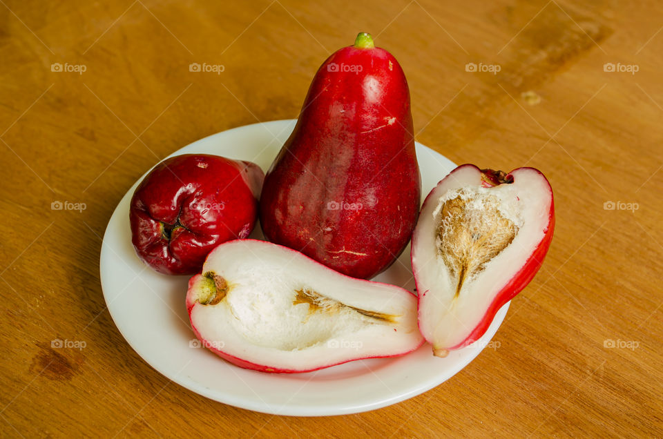 Otaheite Apples In A Plate