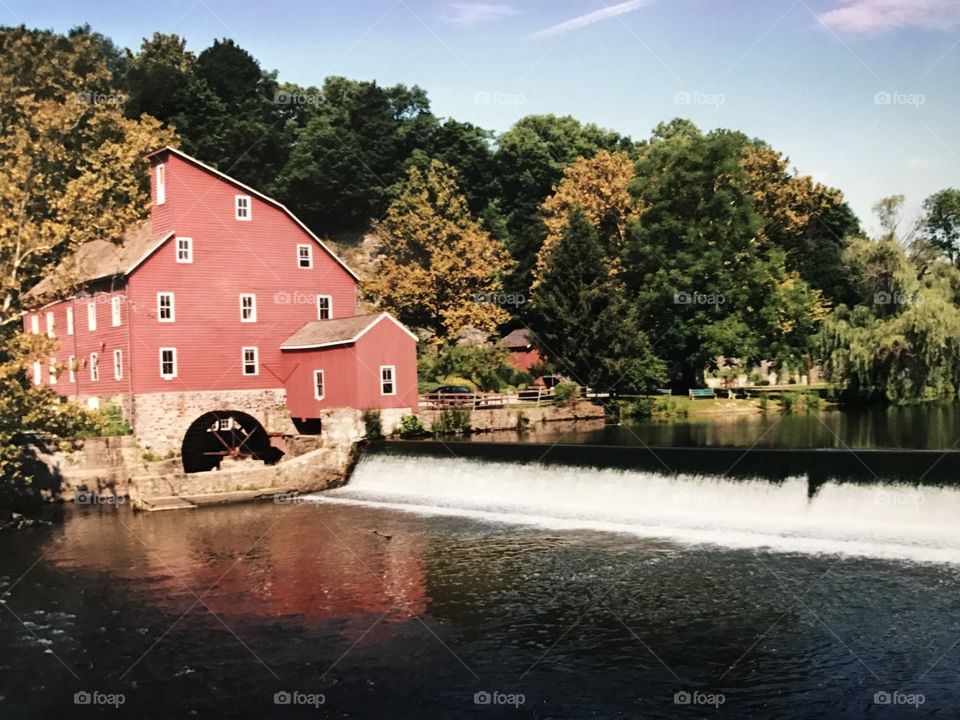 Red mill in New Jersey 