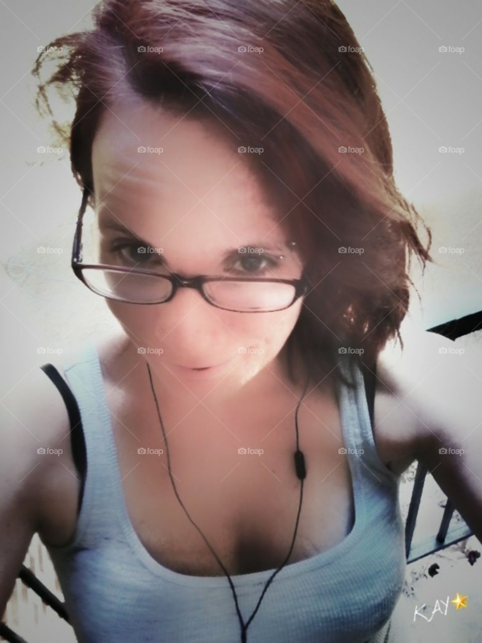 chilling in glasses 2