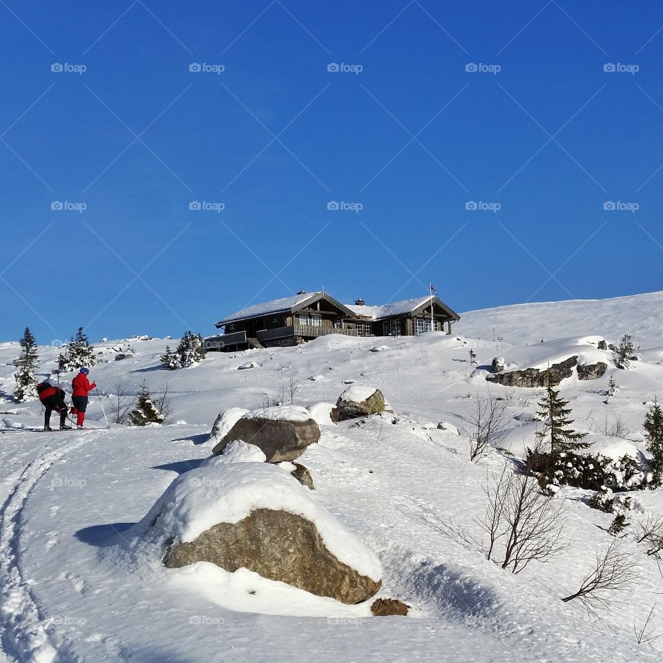 Winter in Tempelseter, Norway
