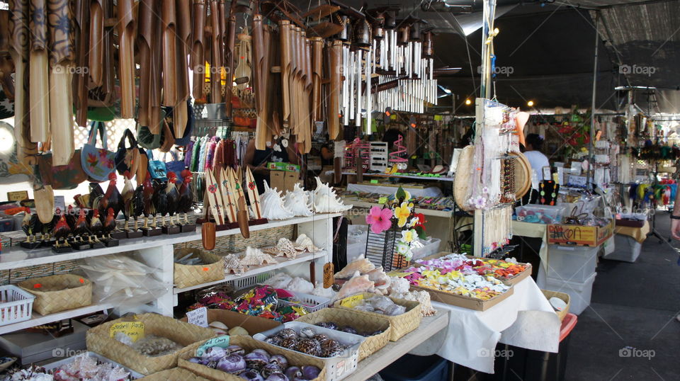 Hawaiian market