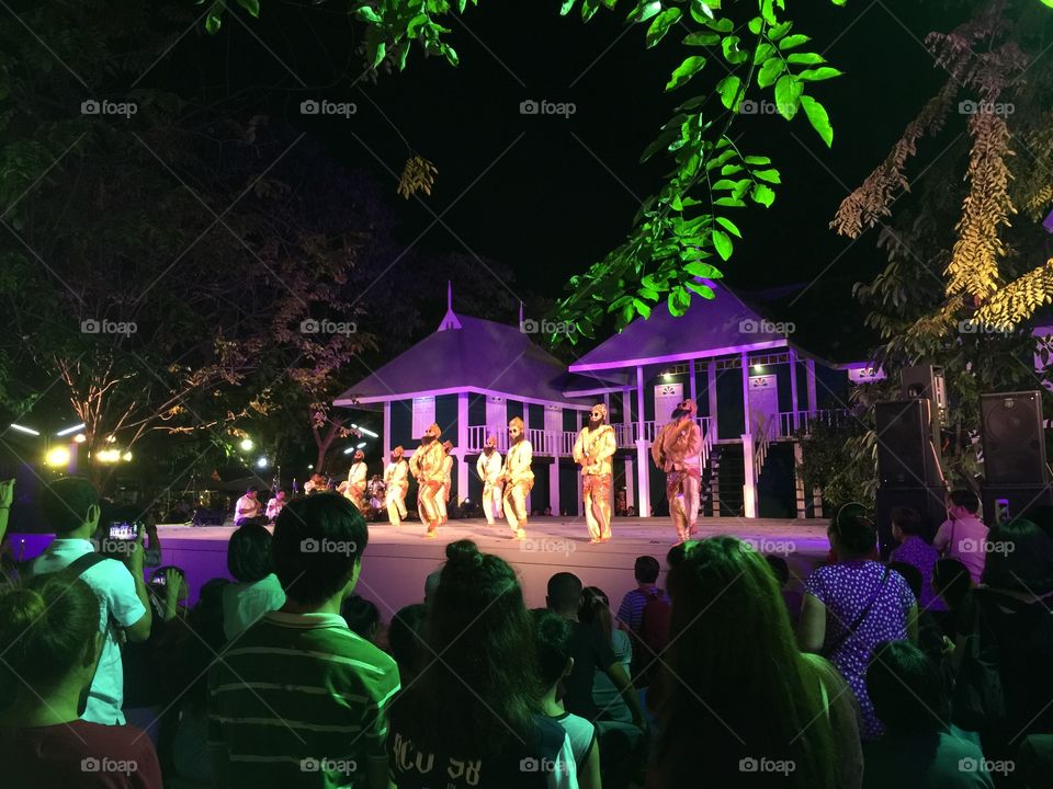 Southern of Thailand is showing traditional performance