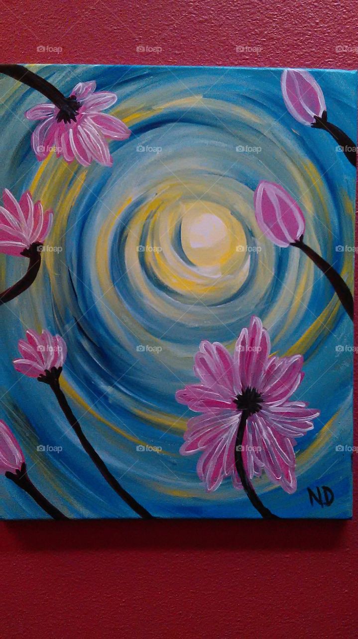 Vertigo Sun. Out with some friends at a party