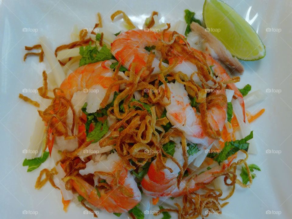 Vietnamese Shrimp Salad