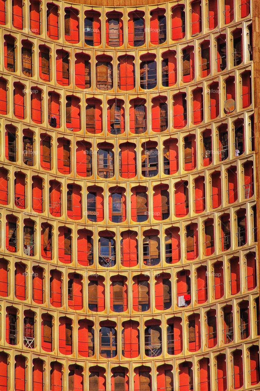 Close-up of residential building