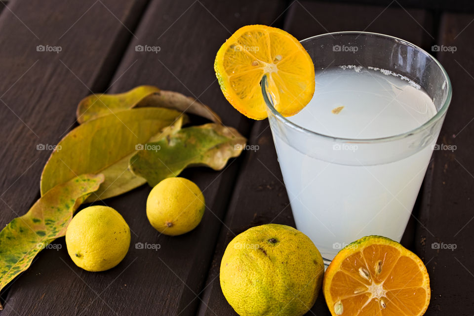 a refreshing lemonade