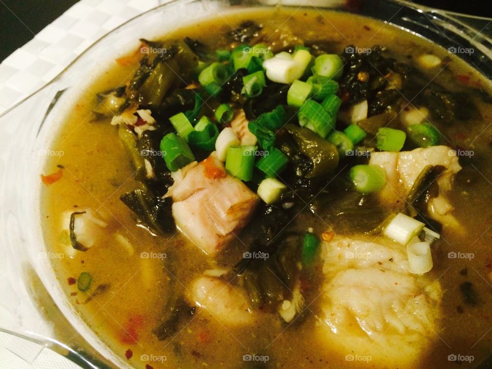 pickled cabbage fish