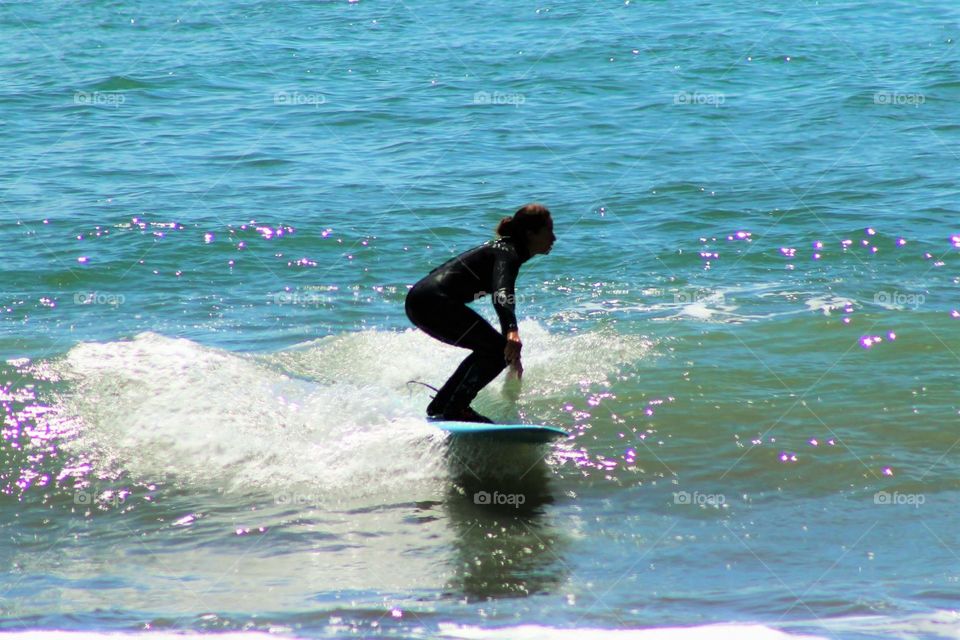 After 39 minutes she finally got one...