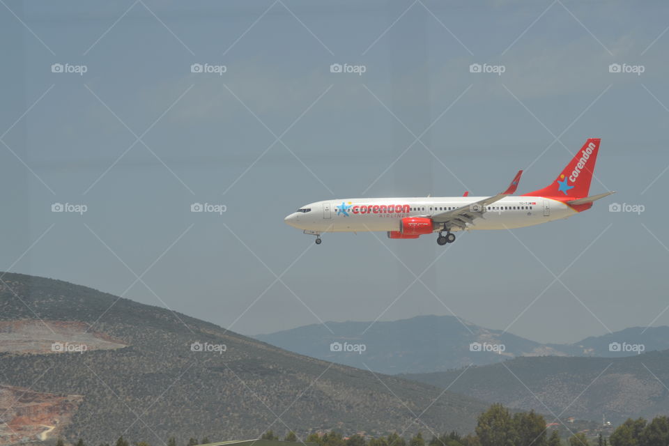 comming in for landing