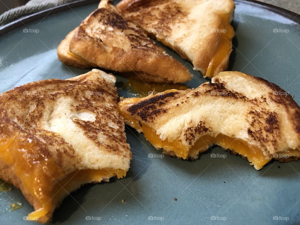 Eat cheddar grilled cheese sandwich