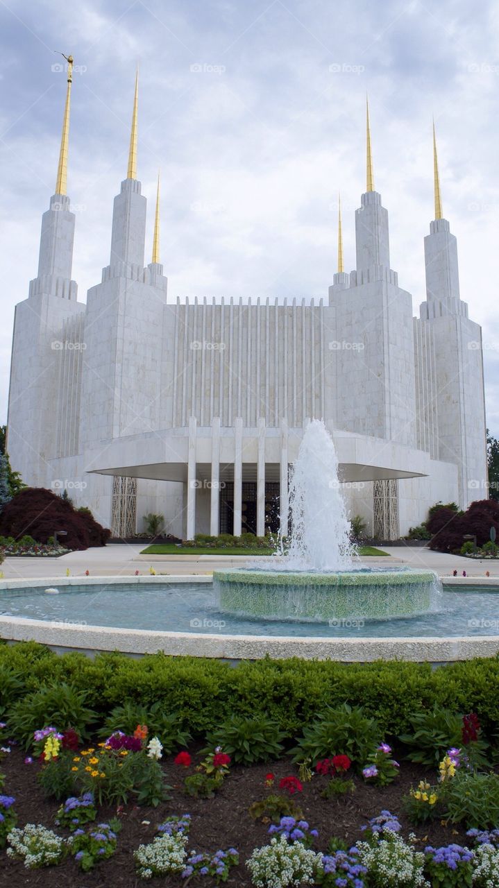 Mormon temple