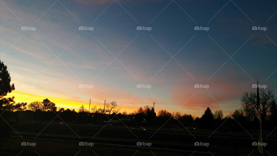 Sunrise in Colorful Colorado