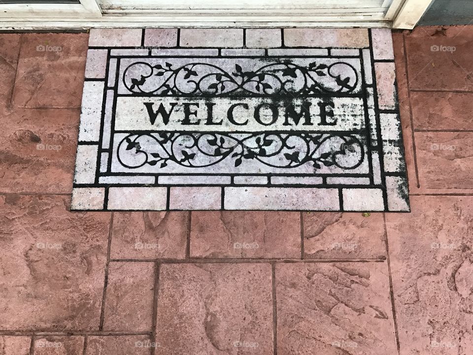 Welcome mat