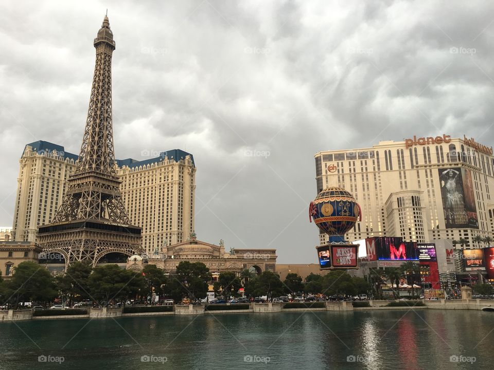 Cloudy Las Vegas