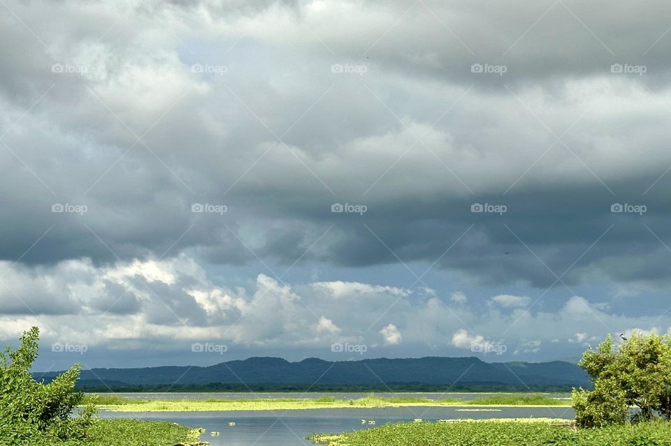 Clouds brewing