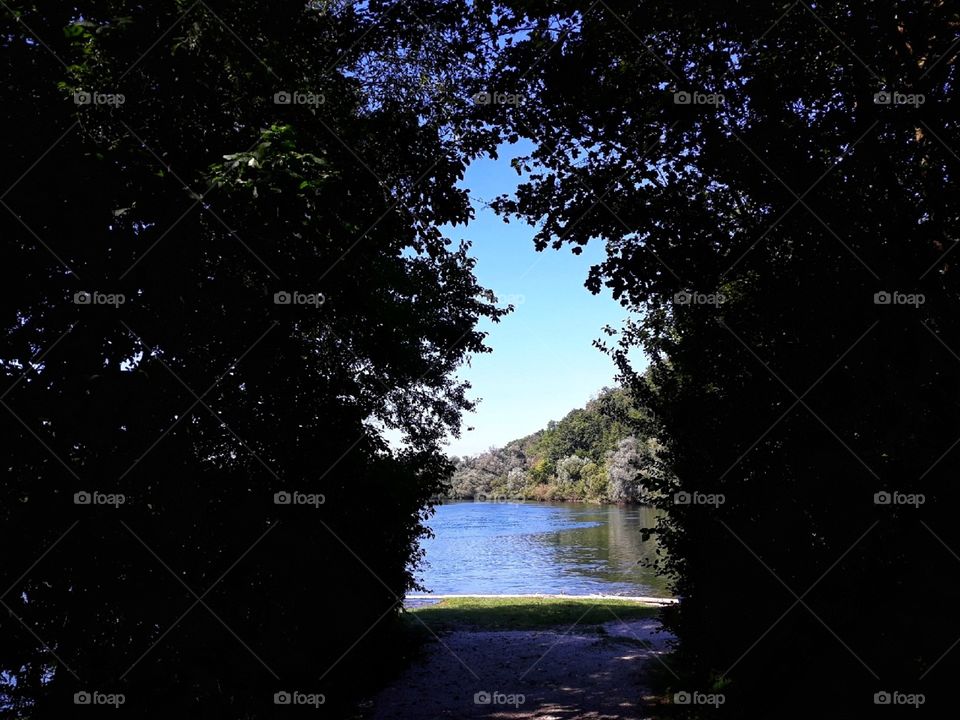 Secret place in the nature