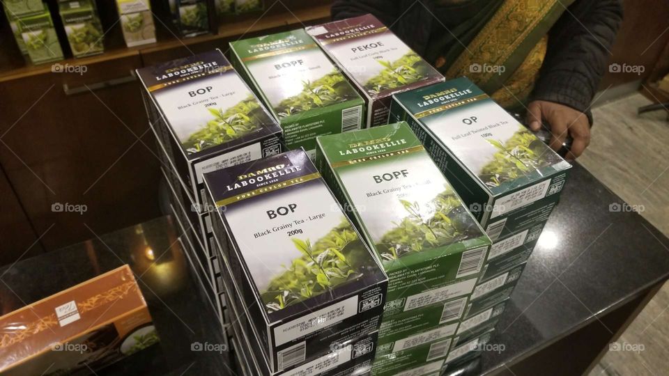 Sri Lankan BOP&BOPF tea peak box 