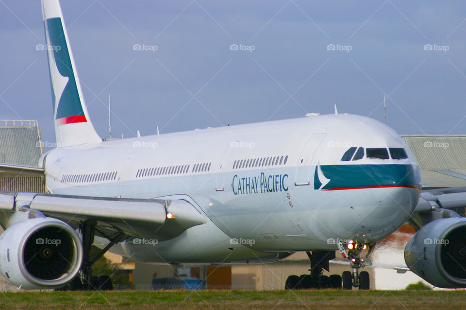 CATHAY PACIFIC AIRWAYS CX A330-200 MEL MELBOURNE AUSTRALIA