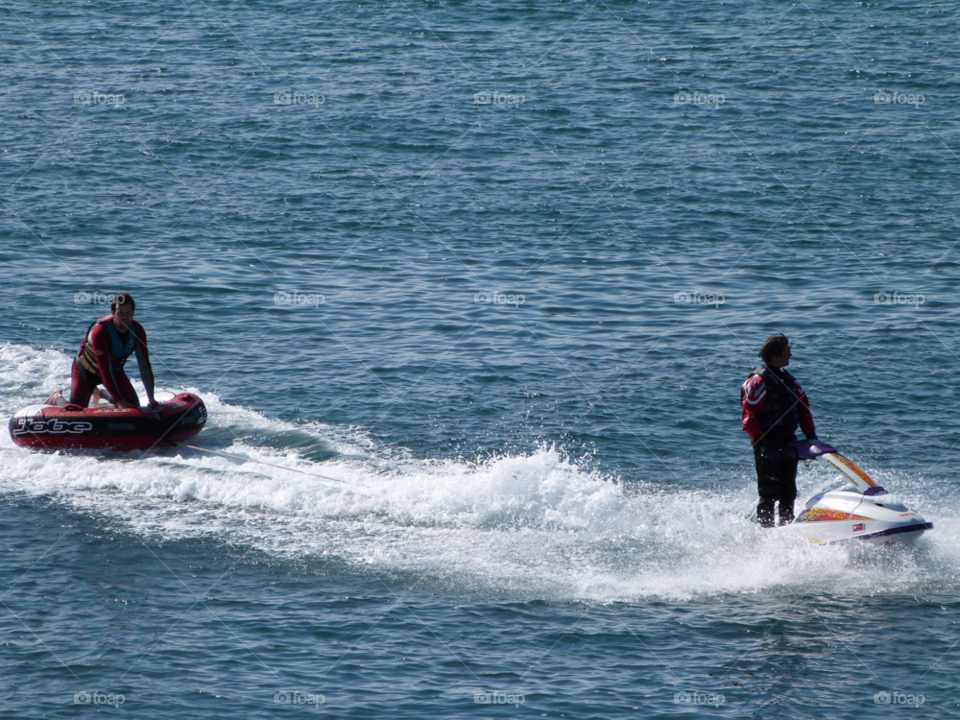 sea water ski anglesey treardur bay by samspeed87