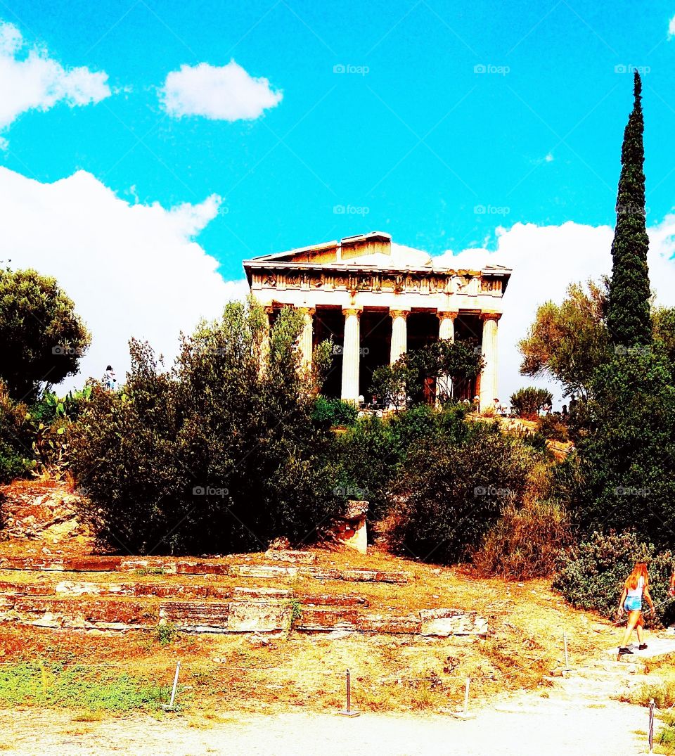 Athens teple of Hephaistos